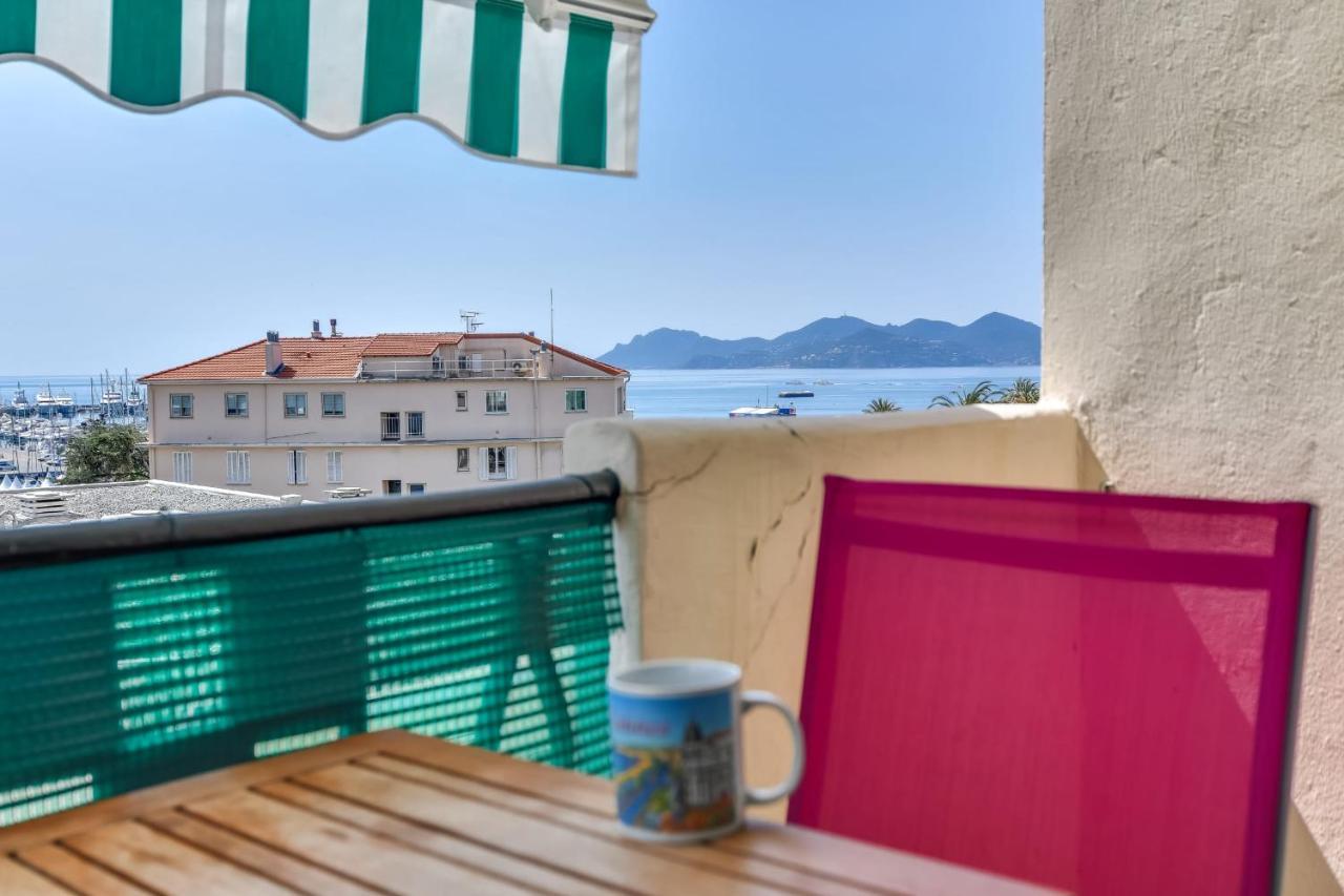 Immogroom - Sea View - Balcony - 5 Min From The Beach - Ac - Wifi Cannes Extérieur photo