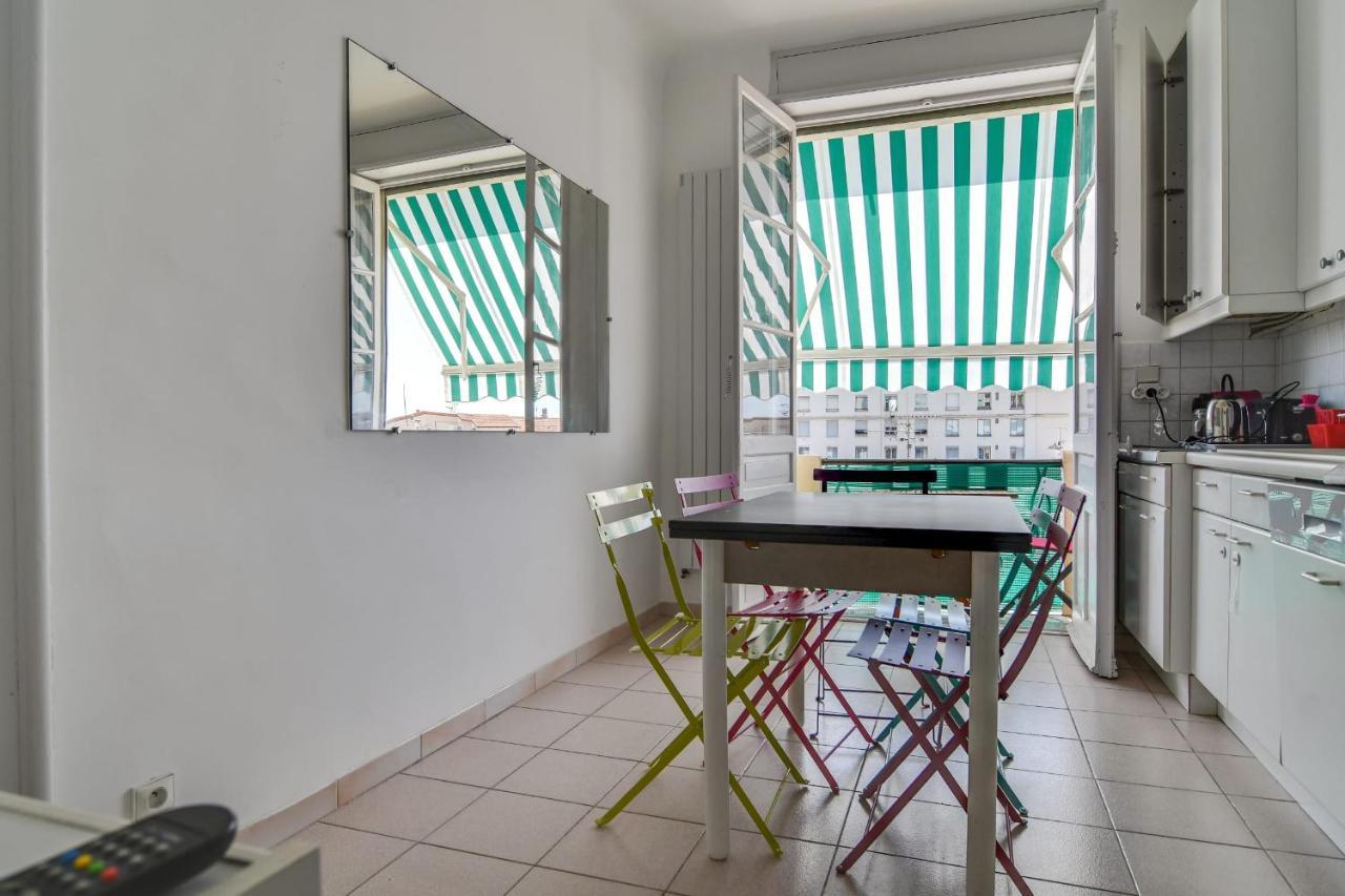 Immogroom - Sea View - Balcony - 5 Min From The Beach - Ac - Wifi Cannes Extérieur photo